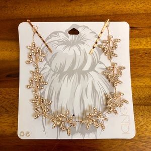 Rose Gold Hair Piece